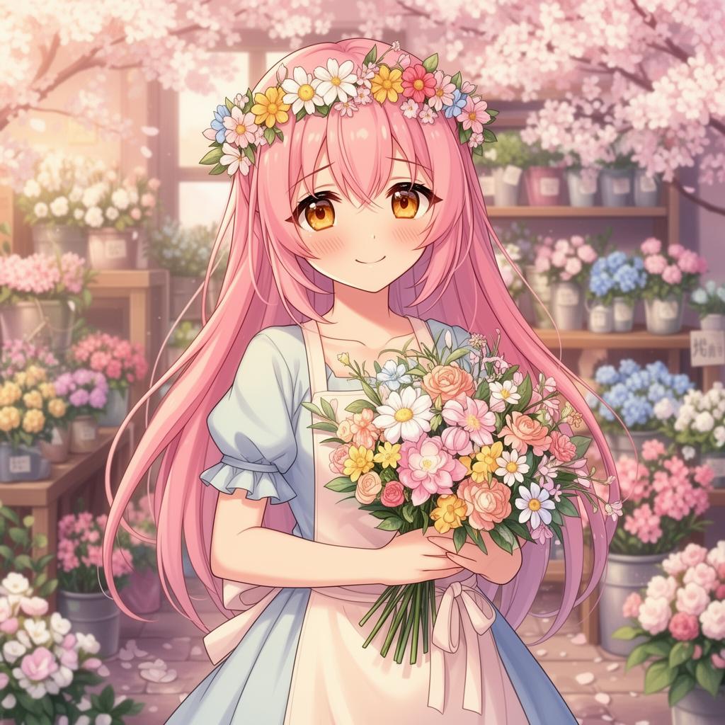 Hana — anime girl companion on Createhentaihot